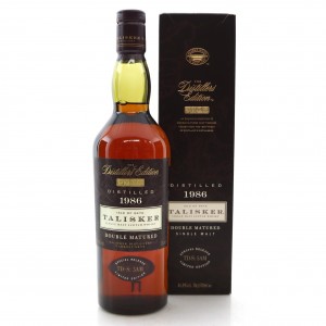 Talisker 1986 Distillers Edition First Release