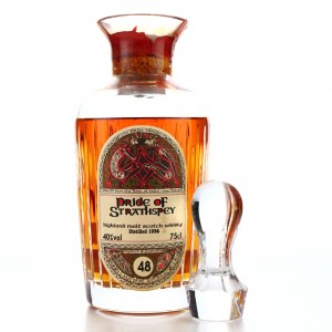 Pride of Strathspey 1938 Gordon and MacPhail 48 Year Old &#039; Book of Kells&#039; Decanter