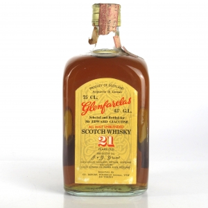 Glenfarclas 21 Year Old 1970s / Pinerolo Import