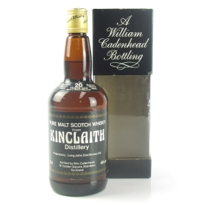 Kinclaith 1965 Cadenhead's 20 Year Old / Sherry Wood Matured