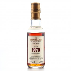 Macallan 1970 Fine and Rare 32 Year Old #241 Miniature