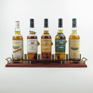 Glenmorangie Collection 5 X 70cl Including Plinth 10 And 18