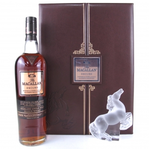 Macallan Oscuro / Lalique Kazak Running Horse