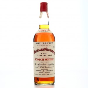 Macallan 1937 Gordon and MacPhail 37 Year Old / Co. Pinerolo Import