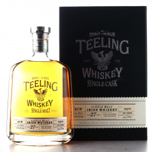 Teeling Whiskey 27 Single Rum Cask 10678 Twe