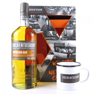 Auchentoshan American Oak With Tin Mug