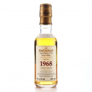 Macallan 1968 Fine and Rare 34 Year Old #2875 Miniature