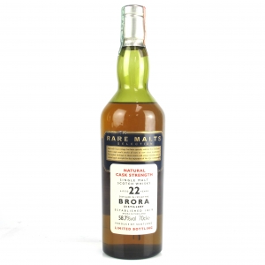 Brora 1972 Rare Malt 22 Year Old / 58.7%