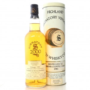Brora 1981 Signatory Vintage 18 Millennium Edition