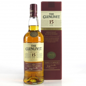 Glenlivet 15 French Oak Reserve Japanese Import