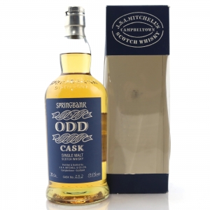 Springbank 1997 Odd Cask 282 Light Rum Signed By Frank Mchardy
