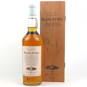Blair Athol 12 Year Old Flora Fauna Wooden Box and White Seal