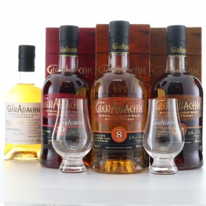 Glenallachie Wood Finishes Speyside Festival X 4 With 2 X Glasses