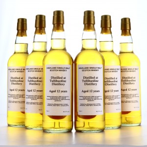 Tullibardine 2006 Private Cask 12 Bourbon Cask 6 X 70cl