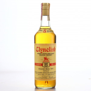 Clynelish 5 Year Old Ainslie and Heilbron 1970s / Di Chiano Import