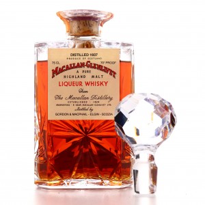 Macallan 1937 Gordon and MacPhail Decanter