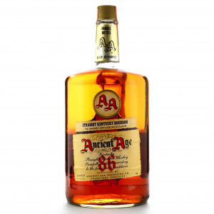 Ancient Age 86 Proof Kentucky Straight Bourbon 1.75 Litre 1980s