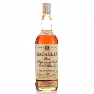 Macallan 1954 Campbell, Hope and King 80 Proof / Rinaldi Import