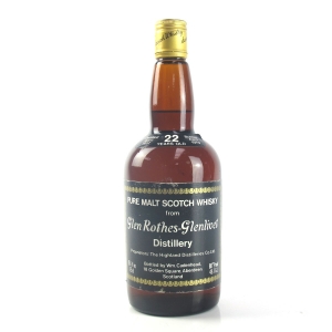 Glenrothes 1957 Cadenhead's 22 Year Old / Sherry Wood Matured