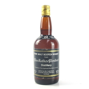 Glenrothes 1957 Cadenhead&#039;s 22 Year Old / Sherry Wood Matured