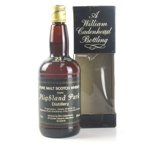 Highland Park 1957 Cadenhead's 23 Year Old