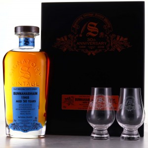 Bunnahabhain 1968 Signatory Vintage 50 Year Old Single Cask 12397 30th Anniversary