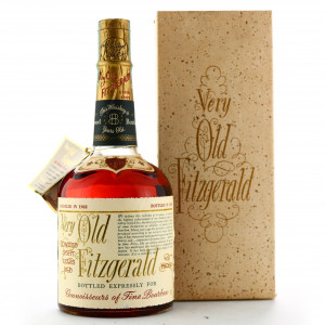 Very Old Fitzgerald 1962 Bottled in Bond 8 Year Old 100 Proof / Stitzel-Weller