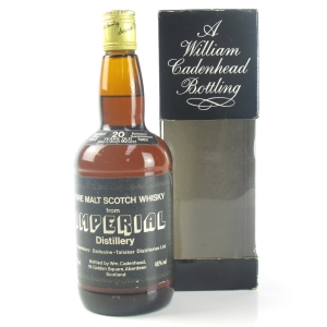 Imperial 1962 Cadenhead's 20 Year Old / Sherry Wood Matured
