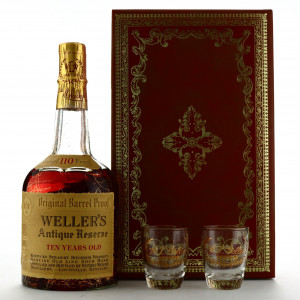 Weller's Antique Reserve 10 Year Old Original 110 Barrel Proof 1962 / Stitzel-Weller