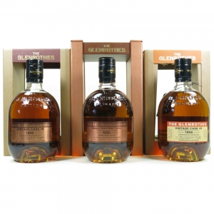 Glenrothes 1998 Single Cask #9 / 1995 Single Cask #55 / 1995 Single Cask #9 3 x 70cl