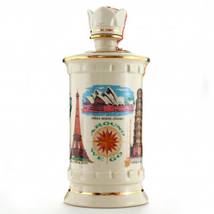 Old Fitzgerald 6 Year Old Around We Go Decanter 1980s / Stitzel-Weller