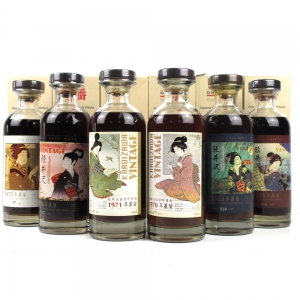 Karuizawa Geisha Collection Single Casks 6 x 70cl