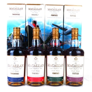 Macallan Decades Collection 4 x 50cl