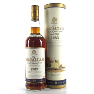 Macallan 18 Year Old 1983 / US Import