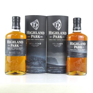 Highland Park Keystones Series 2 x 70cl   Yesnaby and Hillhead