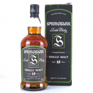 Springbank 15 Year Old