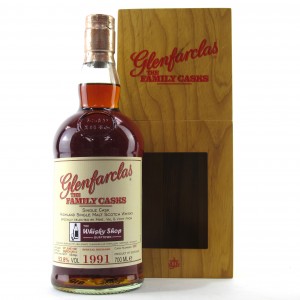 Glenfarclas 1991 Family Cask 5691 Whisky Shop Dufftown