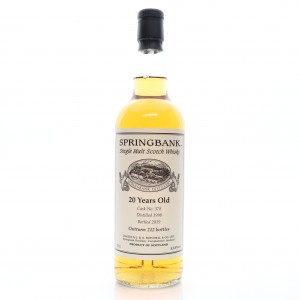 Springbank 1998 Single Cask 20 Year Old  378