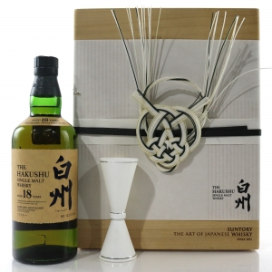 Hakushu 18 Gift Pack Including Ceramic Jigger