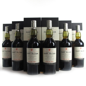 Port Ellen 1979 30 Year Old 9th Release 6 x 70cl