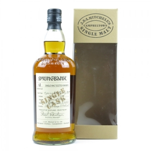 Springbank 1996 Single Cask 12 Amontillado Sherry Butt Us Import