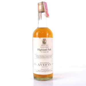 Highland Park 1963 Averys for Corti 15 Year Old / US Import