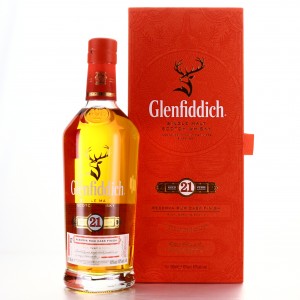 Glenfiddich 21 Reserva Rum Cask Finish With Messenger Bag