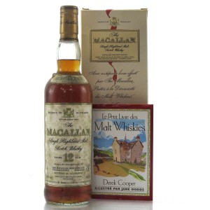 Macallan 12 Year Old 1990s   Gouin Import with Book