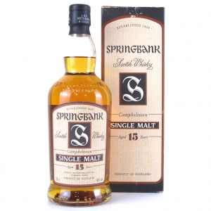 Springbank 15 Year Old