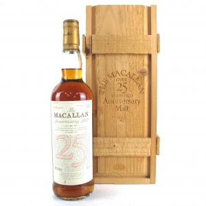 Macallan 25 Year Old Anniversary Malt