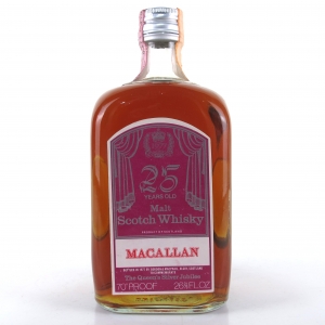 Macallan 25 Year Old Gordon and MacPhail / Queen&#039;s SIlver Jubilee 1977