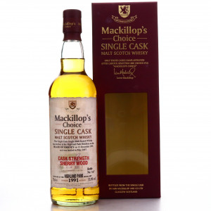 Highland Park 1991 Mackillop S Choice Sherry Wood
