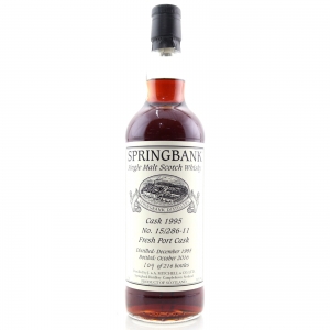 Springbank 1995 Single Cask 15 286 11 Fresh Port Cask