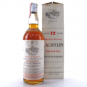 Lagavulin 12 Year Old White Horse 1970s / Carpano Import